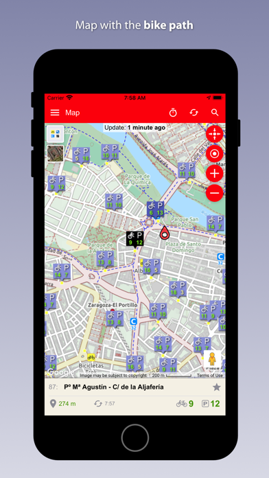 Zaragoza Bici Screenshot