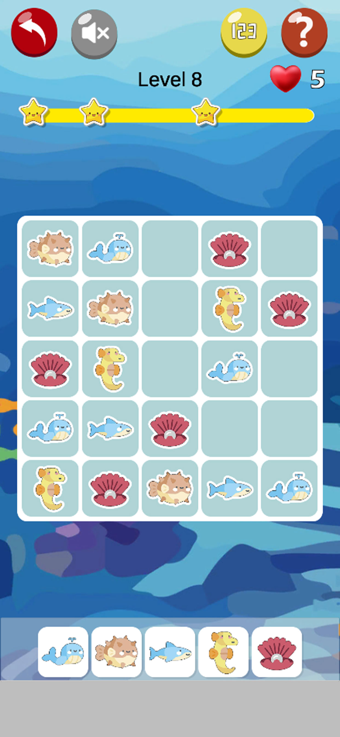 Mini Sudoku-Animal Puzzle