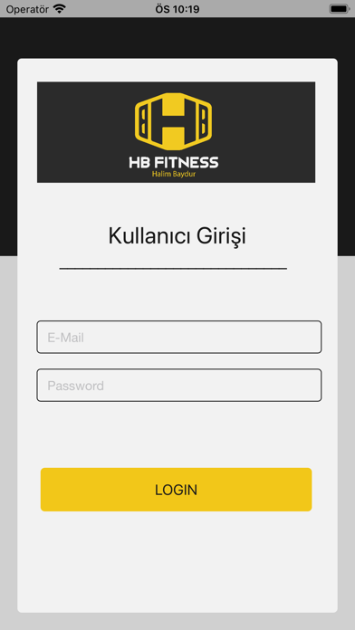 HB Fitness Randevu Screenshot