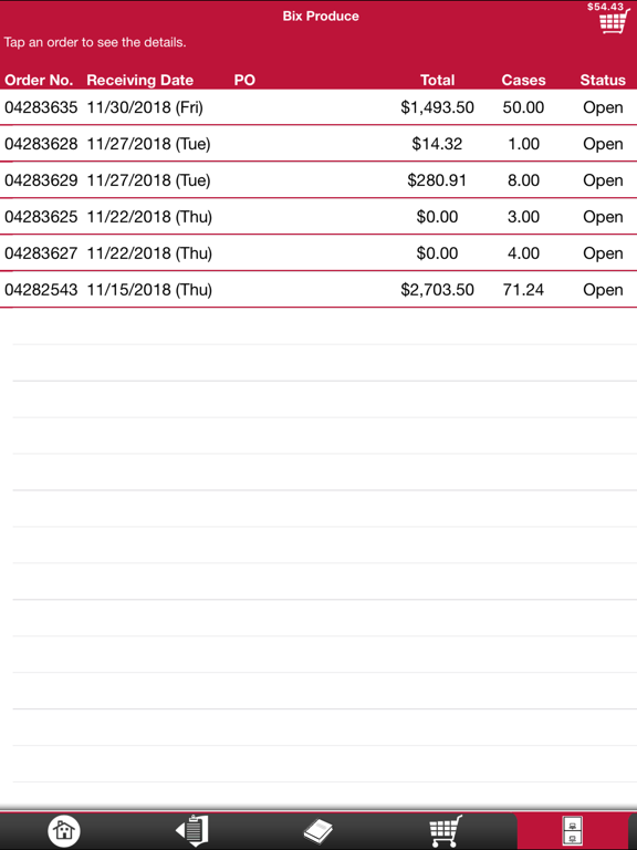 Bix Produce Checkout iPad screenshot 5 - Lifestyle app