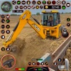 JCB 3Dx Backhoe Loader Driving icon