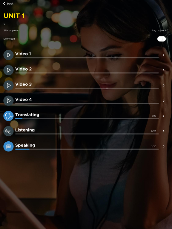 Screenshot #6 pour FOUR STEPS ENGLISH