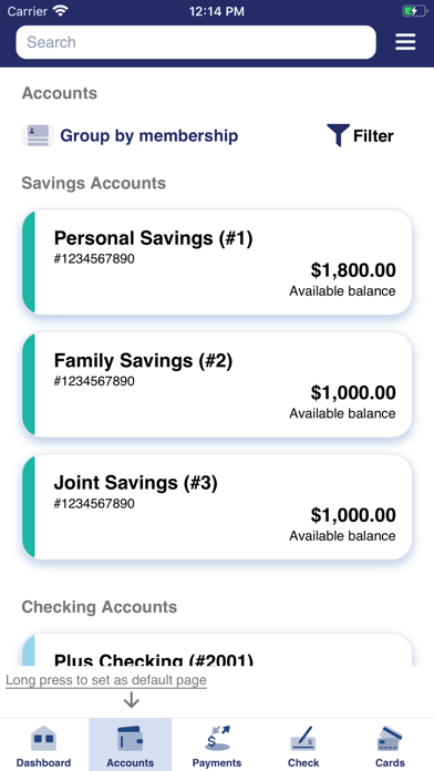OUR COMMUNITY MOBILE BANKING Screenshot