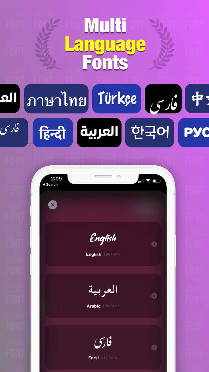 StoryFont for Instagram Story