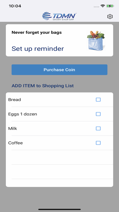 sMart Shop App Screenshot
