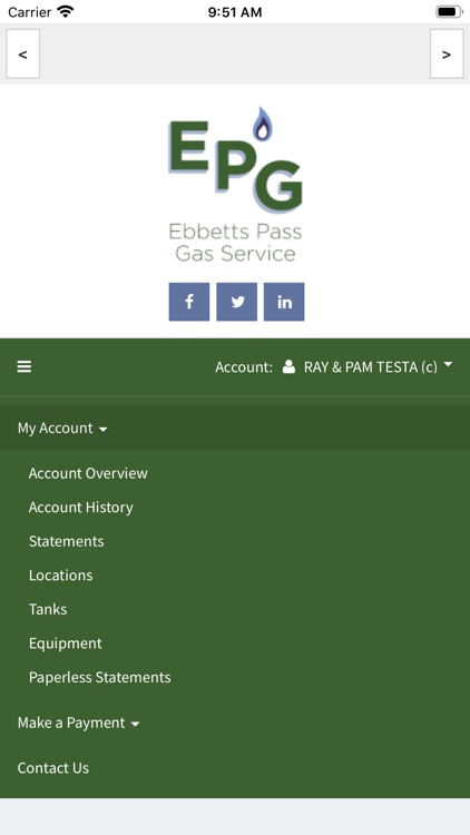 Ebbetts Pass Gas Service