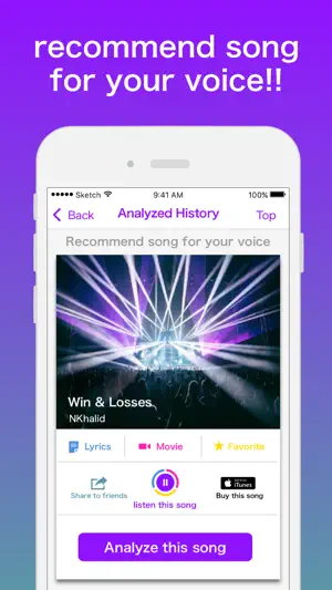 Karaoke Range & Voice Training screenshot 1