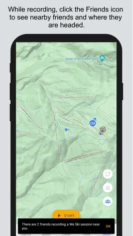 Game screenshot We Ski & Snowboard Tracker apk
