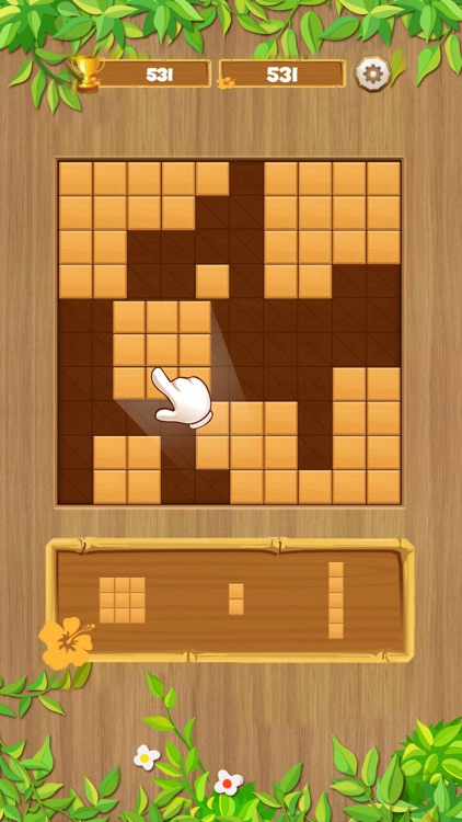 Wood Block Hot Puzzle Game screenshot-4