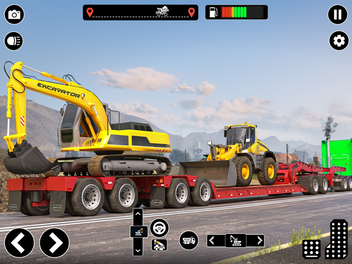 Heavy Machines Transporter Sim