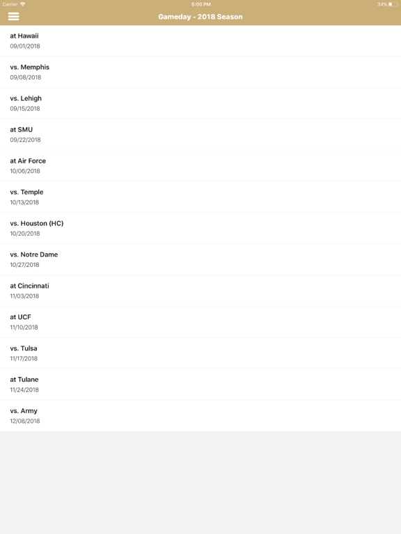 Navy Football Brotherhood iPad screenshot 2 - Sports app