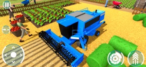 Farm Driving Tractor Simulator screenshot #3 for iPhone