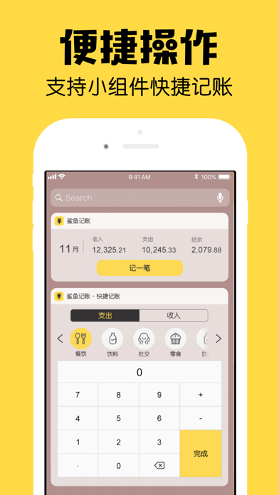 鲨鱼记账-3秒钟快速记账手机助手のおすすめ画像5