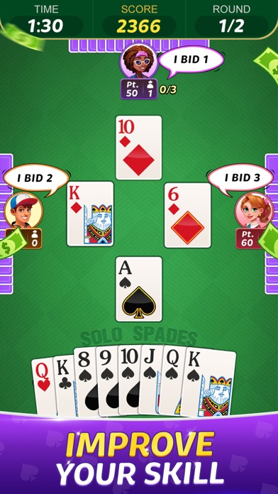 Spades - Win Real Cash Screenshot