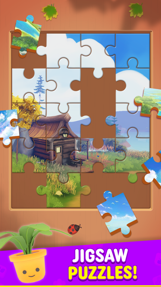 #3. Tile Garden: Relaxing Puzzle (iOS) 由: Lion Studios