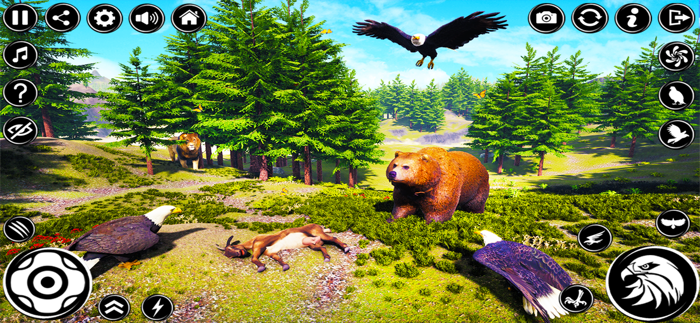 Eagle Simulator Hunting Games