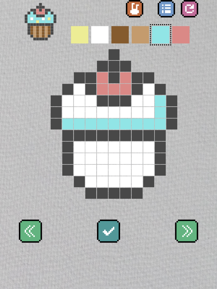 Pixel Art - grid doodle