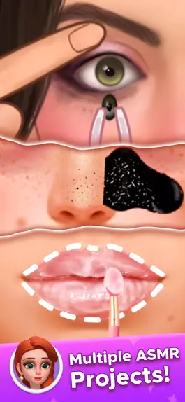 Game screenshot ASMR & Makeup - Fashion Story apk