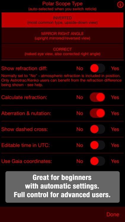 Polar Scope Align