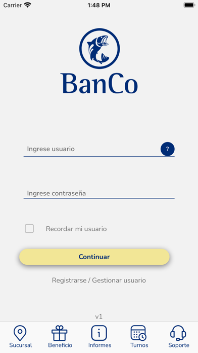 Banco de Corrientes Screenshot