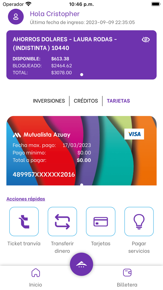 #3. Mutualista Azuay Virtual (iOS) 由: Mutualista Azuay
