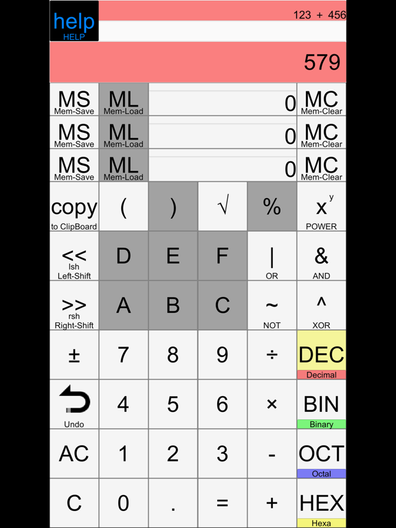 Screenshot #4 pour CALC&PLUS+