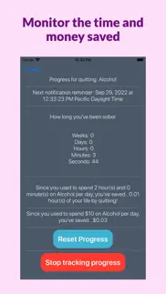 soberup - quit tracker iphone screenshot 2