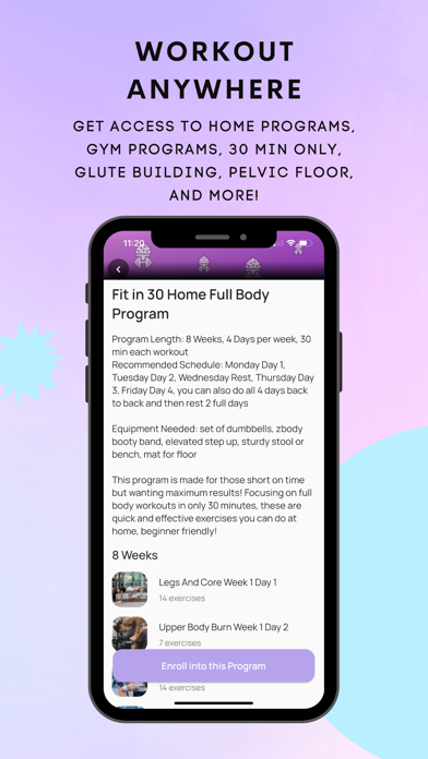 ZBody Fitness Screenshot
