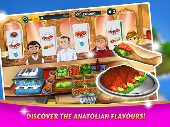 Kebab World: Chef Cafe Cooking iPad app afbeelding 4