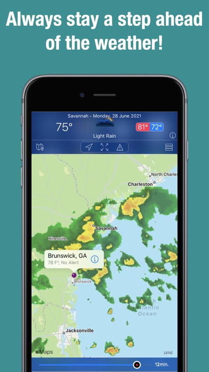 Doppler Radar - Live Rain Map
