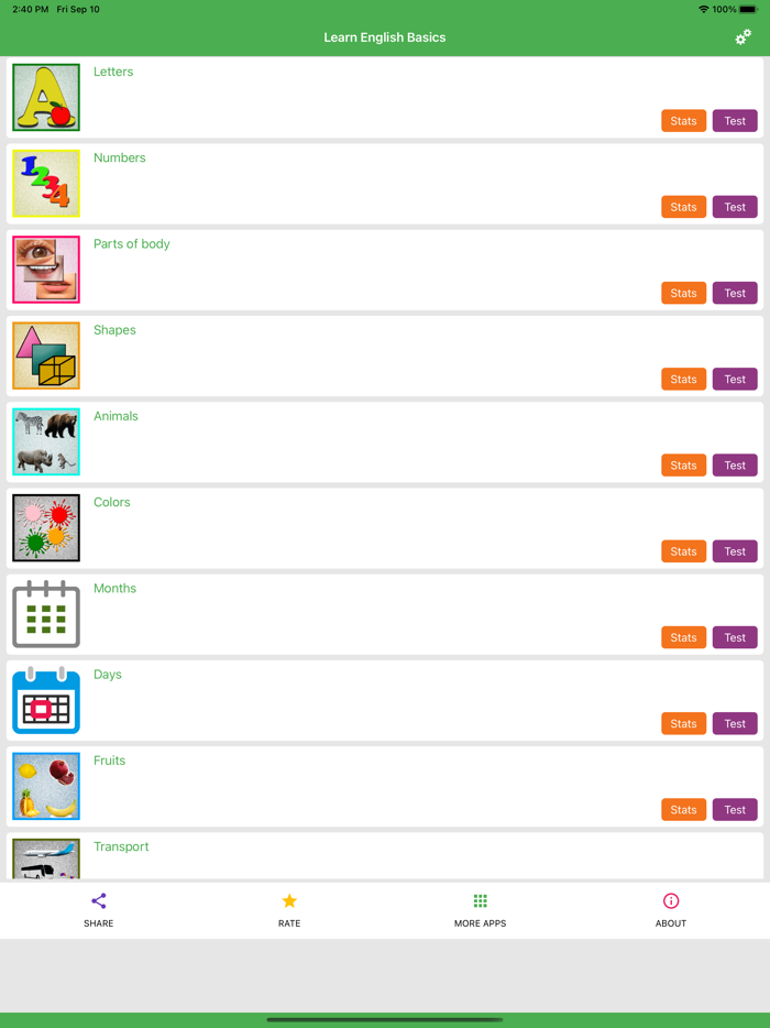 Learn English Basics