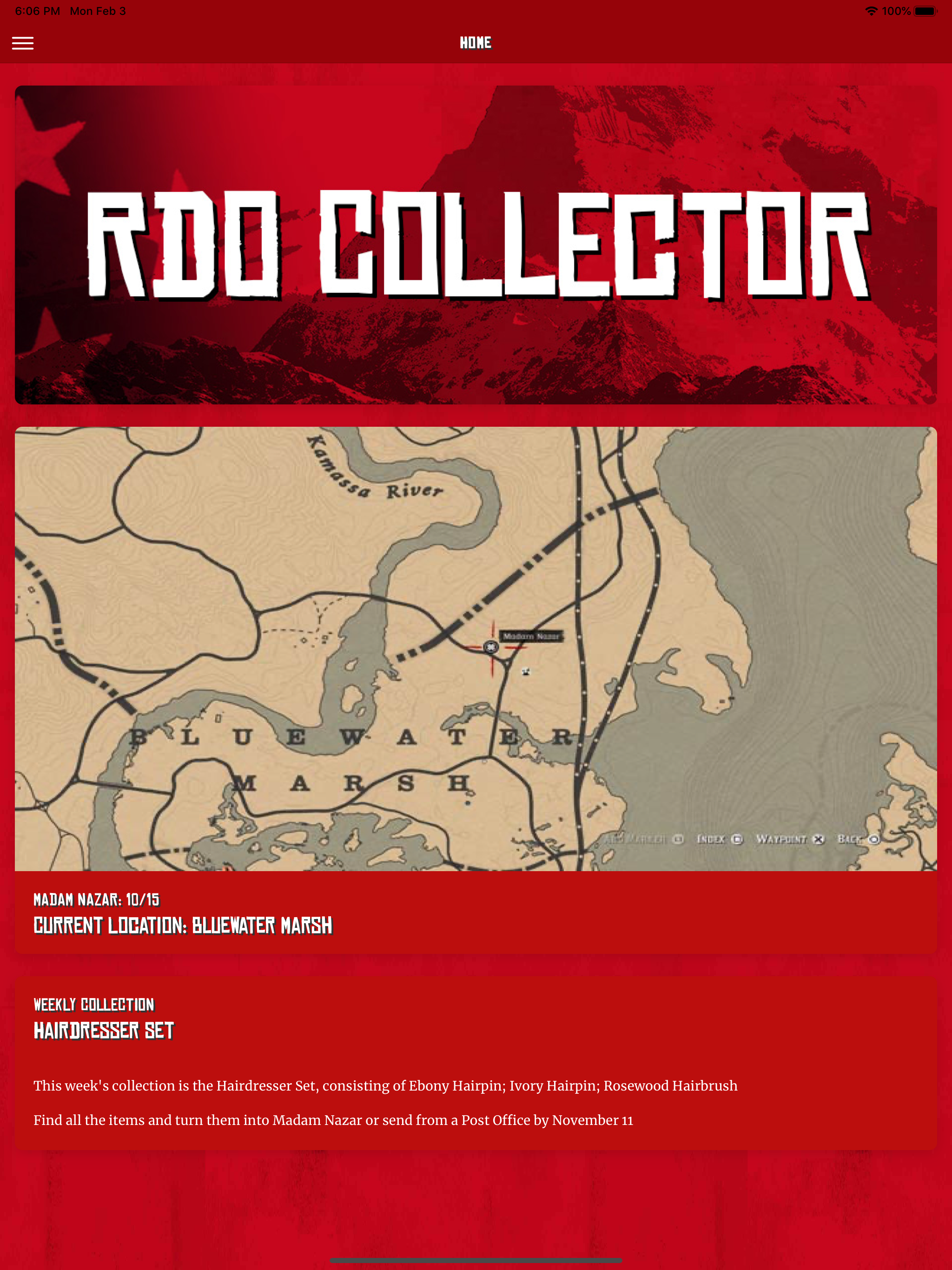 Unofficial RDO Collector