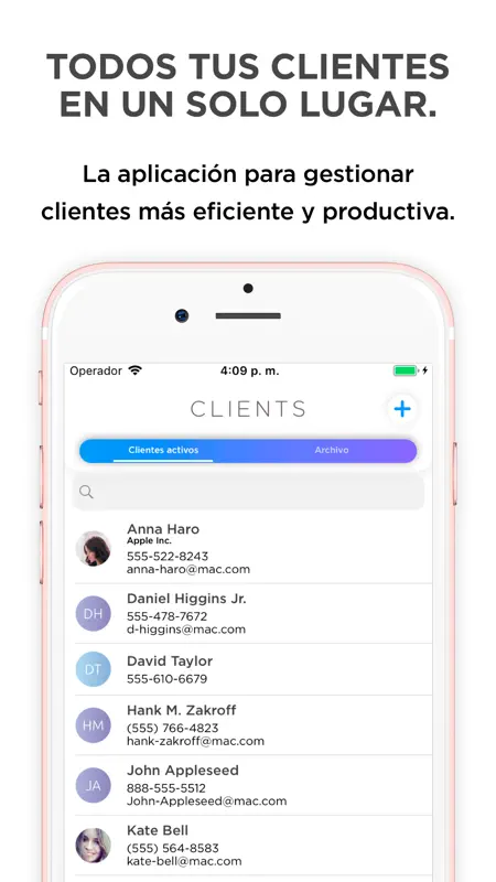 Clientes — su base de datos screenshot 1 of 5