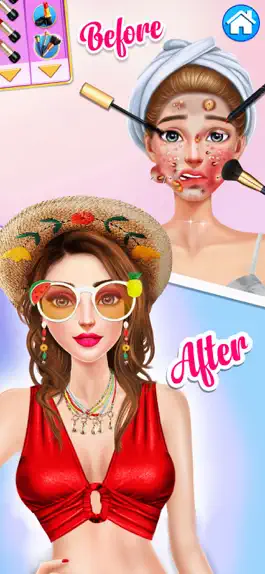 Game screenshot Makeup & Dress Up Beach Game mod apk