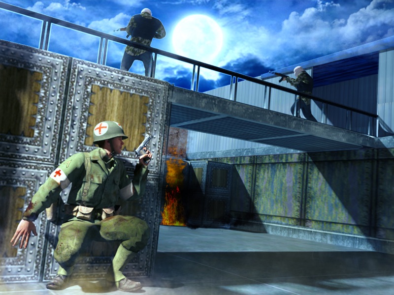 Black Commando Sniper Shoot 3D screenshot 4