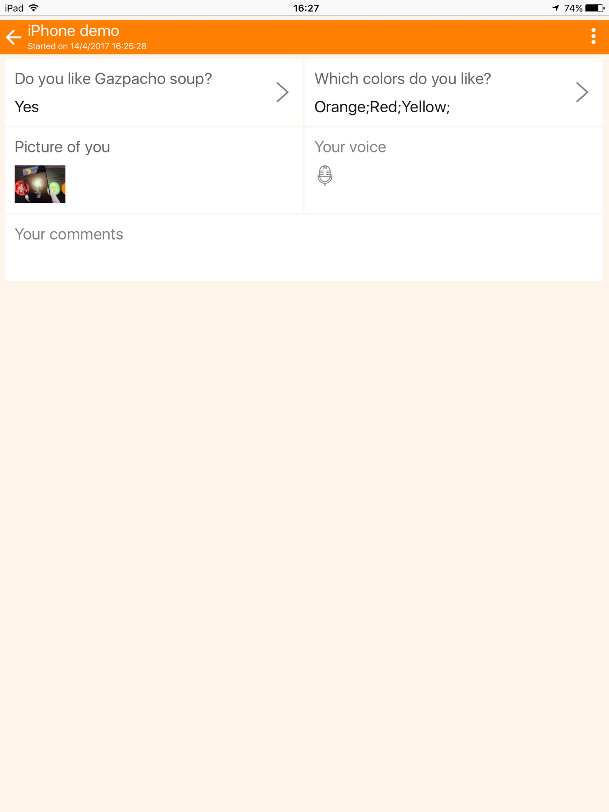 Gazpacho Mobile screenshot 8