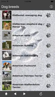 breeds of dogs iphone screenshot 2