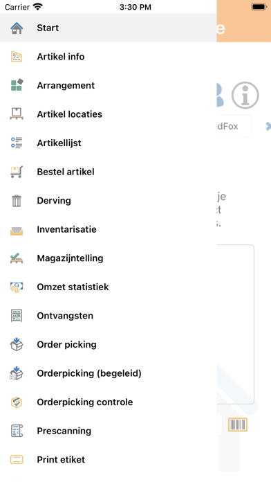 RetailVista Mobile X Screenshot