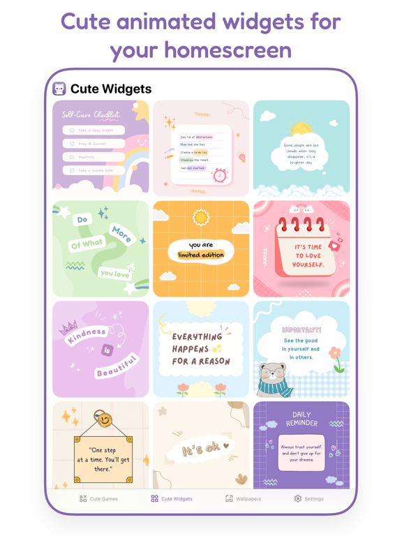 CuteKit Cute Aesthetic Widgets