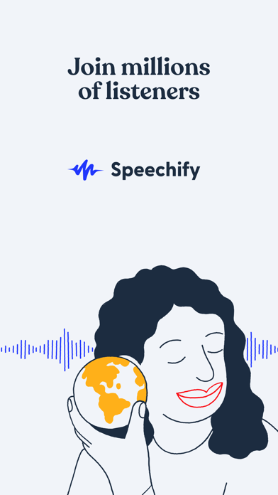 Speechify Text to Speech Audio Screenshot