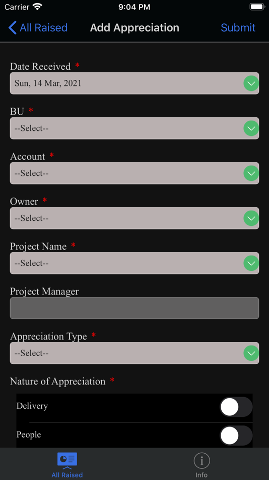 #9. iRise - Resolve & Appreciate (iOS) 由: Iris Software Technologies Private Limited