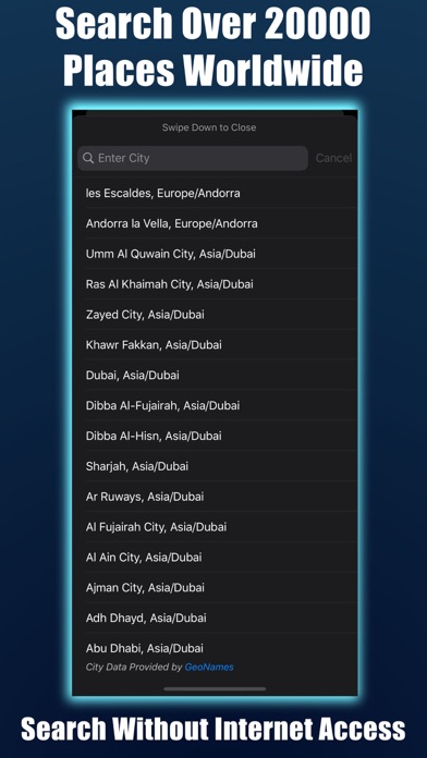App screenshot