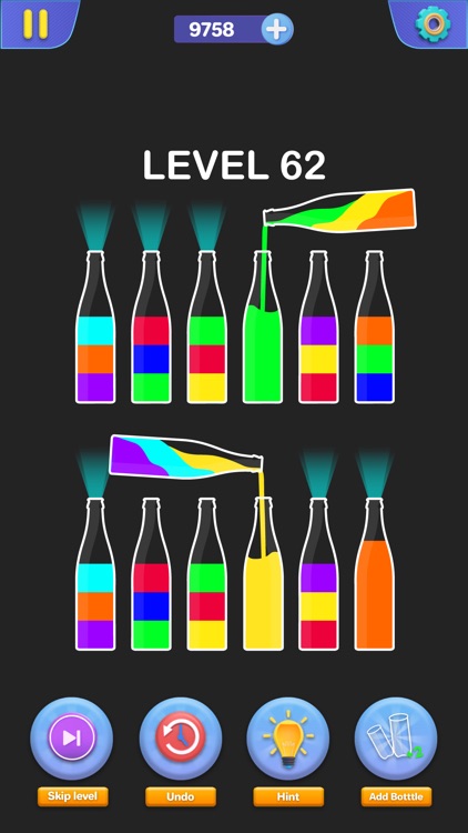 Water Soda Sorting: Sort Tubes