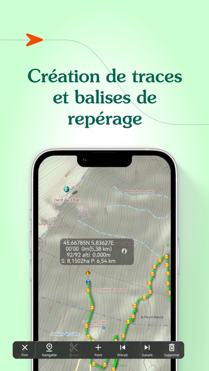 Iphigénie | The Hiking Map App