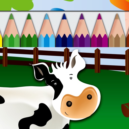 Draw and Colour: The Farm iOS App