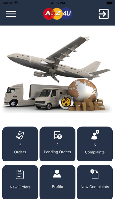 AToZ Courier Screenshot