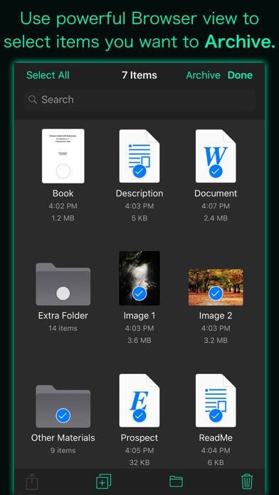 Screenshot #3 pour Archive Utility