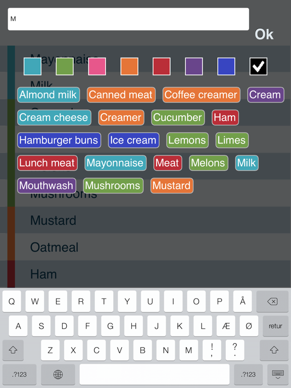 Grocery list - online sync screenshot 7