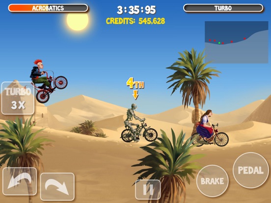 Crazy Bikers 2 : Bike Racing iPad app afbeelding 1