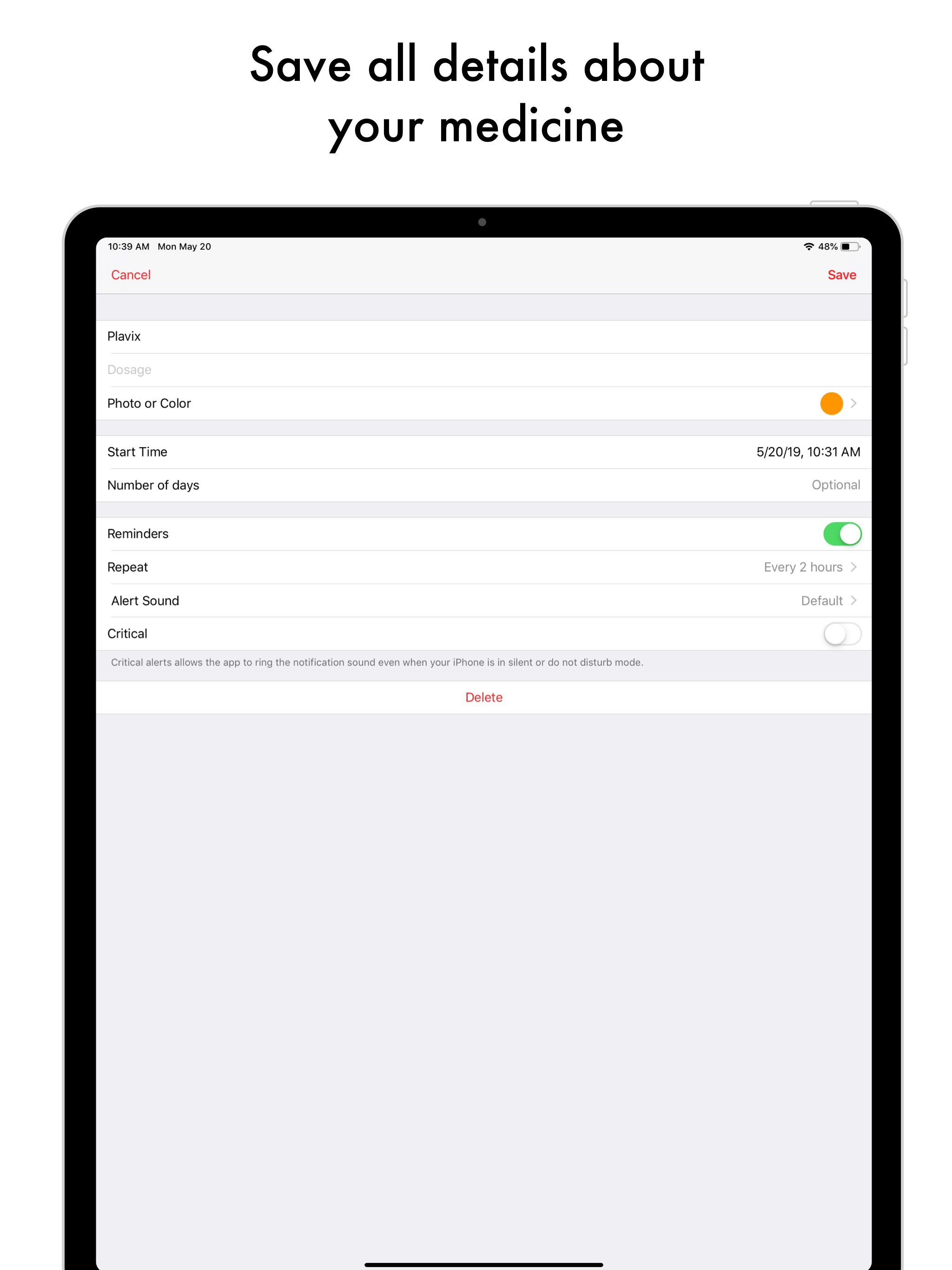 Pill Reminder Medication Alarm screenshot 11